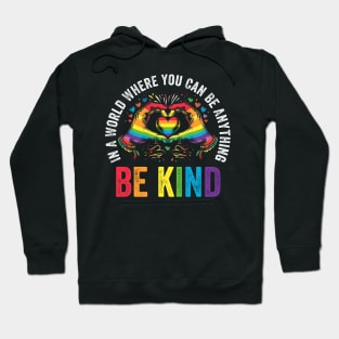 Be Kind Pride LGBT Month Hoodie